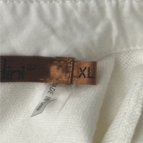 Belldini Top Off White / White Lace Long Sleeve Women's XL New - Picture 11 of 16